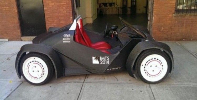 3D yazıcı ile üretilen ilk araba