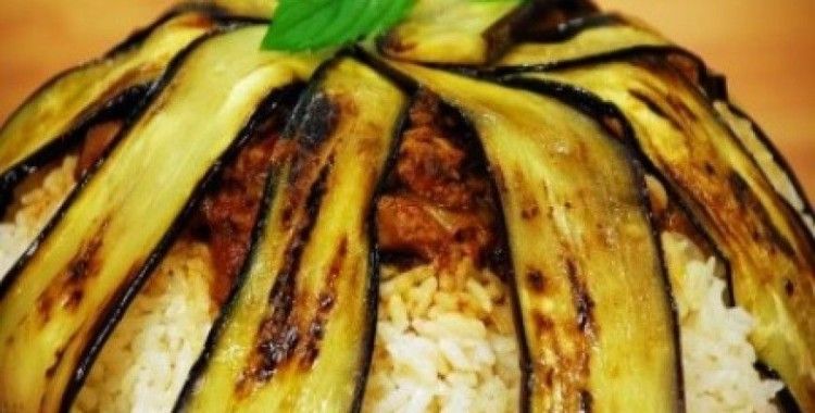 Patlıcanlı nohut pilavı tarifi