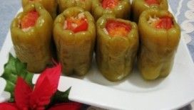 Sosisli biber dolması tarifi