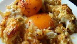 Soğanlı yumurtalı tavuk tarifi