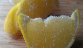 Donmuş limon, 10 kat fazla vitamin