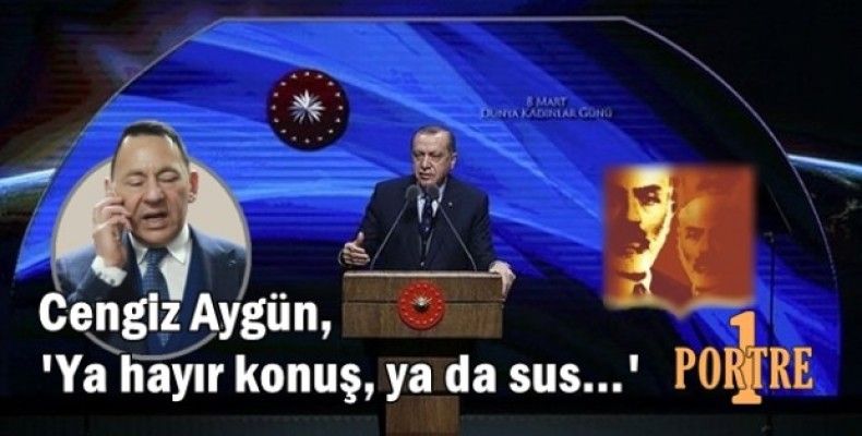 Ya hayır konuş, ya da sus...