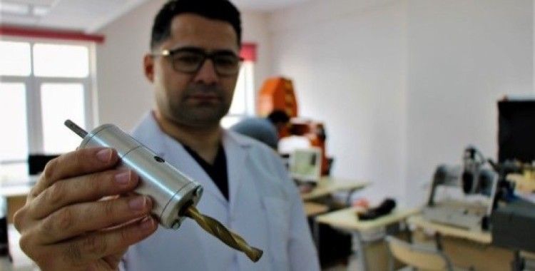 Ortopedik cerrahi için özel matkap tasarladılar