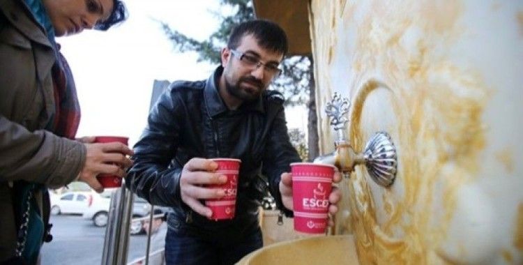 Esenler'de Çorba Çeşmeleri vatandaşların yüzünü güldürüyor