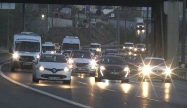 İstanbul'da bayram trafiği başladı