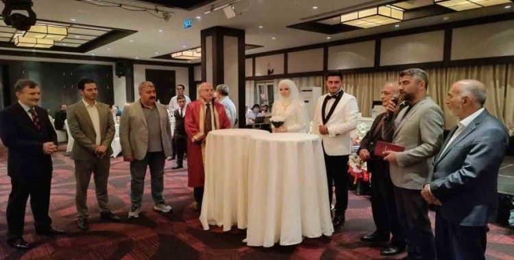 Güvenli ve Toktaş ailelerinin mutlu günü