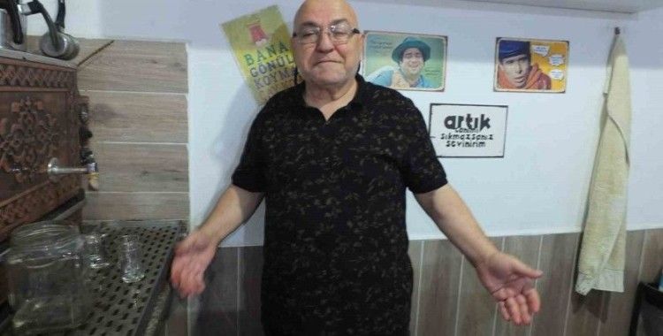 Burhaniye’nin en renkli kahvehanesi