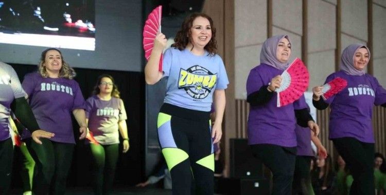 Zumba all-star yarışması renkli görüntülere sahne oldu