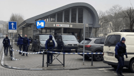 Brüksel'deki silahlı saldırı sonrası birçok metro istasyonu kapatıldı