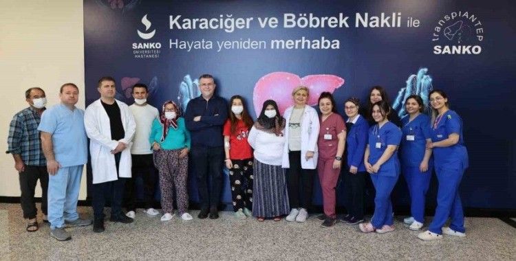 SANKO Üniversitesi Hastanesi’nde üç hasta kadavradan böbrek nakliyle yaşama tutundu