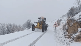 Diyarbakır'da kar nedeniyle kapanan 129 kilometrelik yol ulaşıma açıldı
