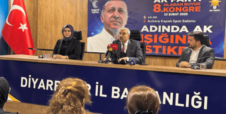 AK Parti Diyarbakır İl Başkanı İler'den AK Parti 8. Olağan Büyük Kongresi'ne davet