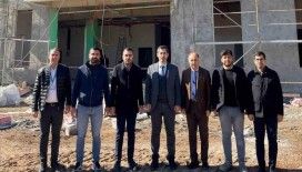 Şırnak Sağlık Müdürü Dr. Değer, İdil’de yapımı devam eden ADSM çalışmalarını yerinde inceledi
