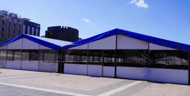 Diyarbakır’da iftar çadırlarının yerleri belli oldu
