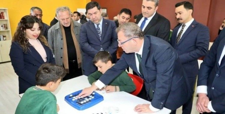 Akyaka’da Akıl ve Zeka Oyunları Sınıfı’nın açılışı yapıldı
