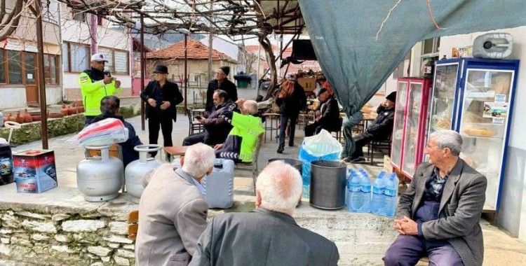 Jandarmadan vatandaşlara trafik eğitimi
