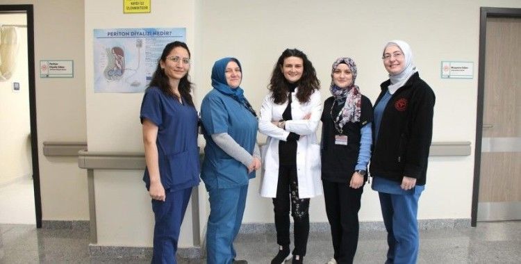 Kütahya Şehir Hastanesi’nde periton diyaliz tedavisi sürüyor