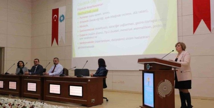 Niğde’de Dünya Obezite Günü Paneli düzenlendi