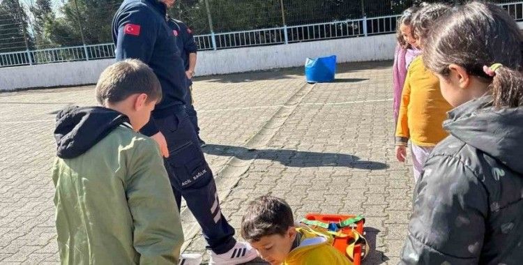 Sinop’ta öğrencilere acil sağlık eğitimi