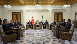 Bakan Fidan, Bakan Güler ve MİT Başkanı Kalın Şam'da