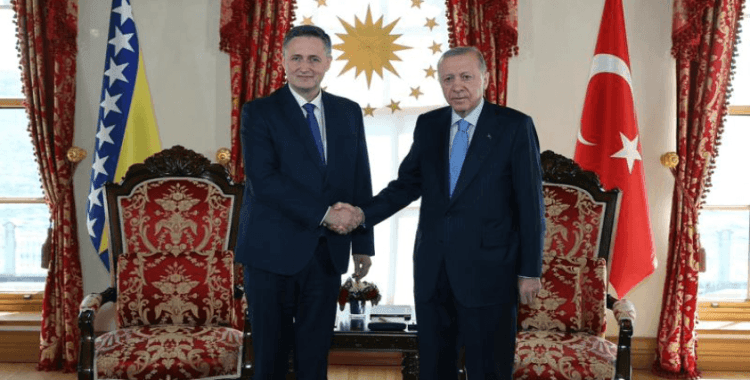 Cumhurbaşkanı Erdoğan, Becirovic ile görüştü