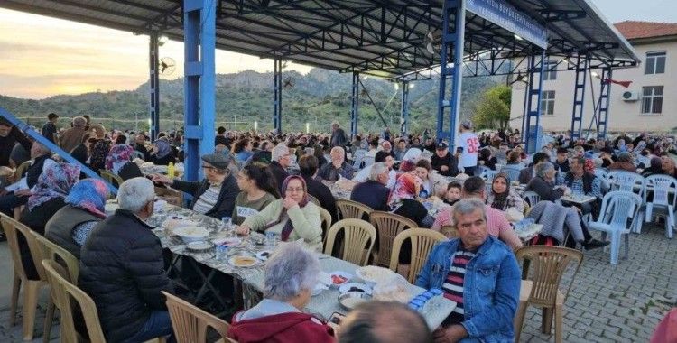Yağdereliler İmece usulü iftarda buluştu