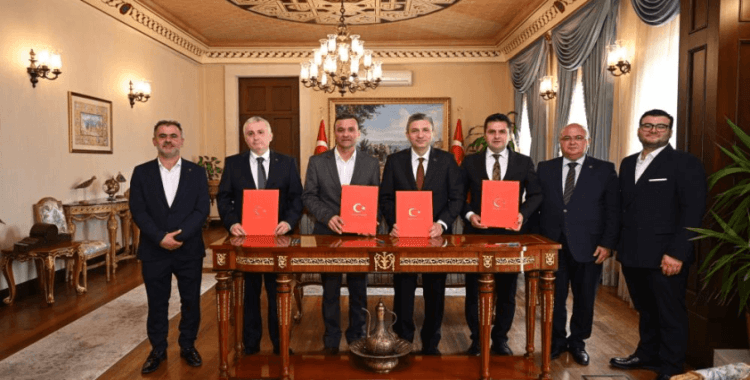 Manavgat'a 12 derslikli özel projeli ilkokul için protokol imzalandı