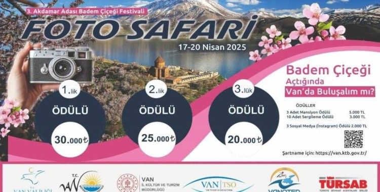 Van’da ödüllü ‘Foto Safari’ yarışması başlıyor