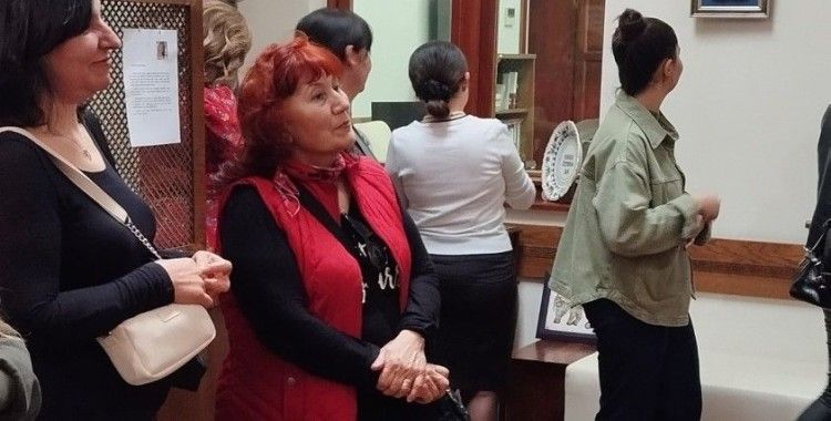 Halk Kütüphanesi Çini Sergisi’ne ev sahipliği yaptı