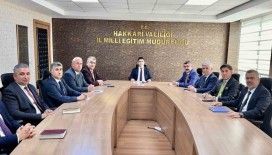Hakkari’de okulların genel durumu değerlendirildi
