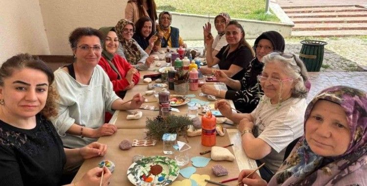 Odunpazarı Belediyesi’nden anneler için anlamlı atölye programı