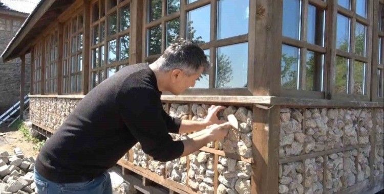 Giresun’da asırlık taş evler yeniden hayat buluyor