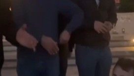 Elazığsporlu taraftarlar Kız Kulesine karşı "Kar mı Yağmış Şu Harput’un Başına" türküsünü söyledi
