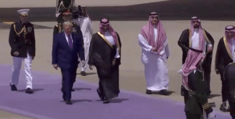 ABD Başkanı Trump, Orta Doğu turunun ilk ayağı Suudi Arabistan'da