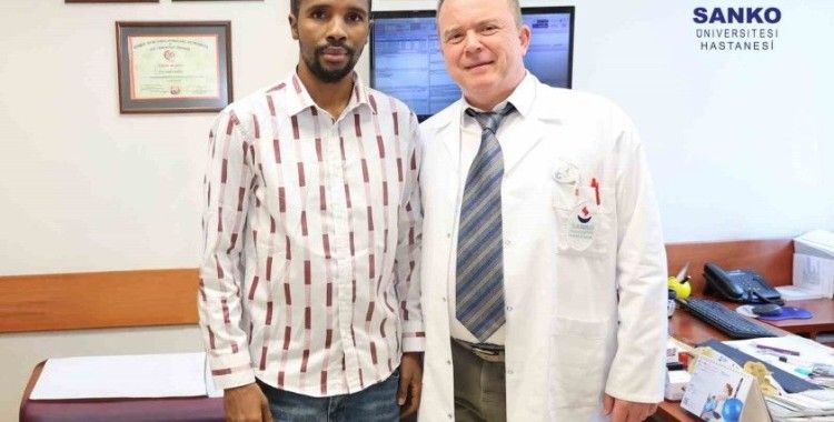 Gineli hasta şifayı SANKO Üniversitesi Hastanesi’nde buldu