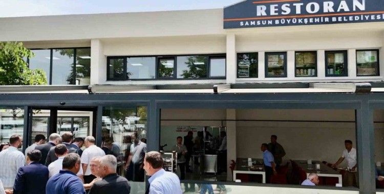 Samsun Büyükşehir’in "153 Restoran" zinciri Bafra’da