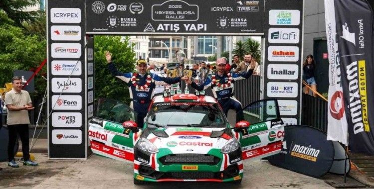 Castrol Ford Team Türkiye, Yeşil Bursa Rallisi’nde Markalar Kupası’nı kazandı