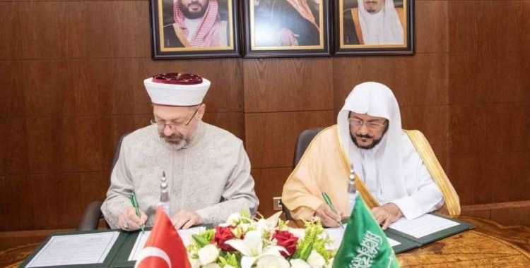 Suudi Arabistan ile ‘İslami İşler Alanında İşbirliği Mutabakat Zaptı’ imzalandı