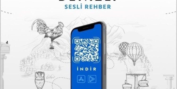Denizli’nin sesli rehber uygulaması kullanıma açıldı