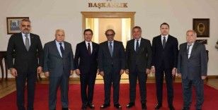 Kuveyt Büyükelçisi Al-Adwani, Başkan Aras’la görüştü
