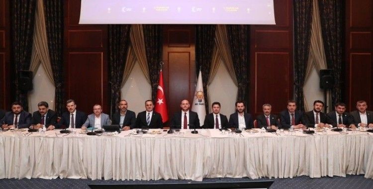 Başkan Yıldırım, Daraltılmış İl Başkanları Toplantısı’na katıldı