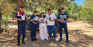 Jandarma, orman yangınlarına dikkat çekti
