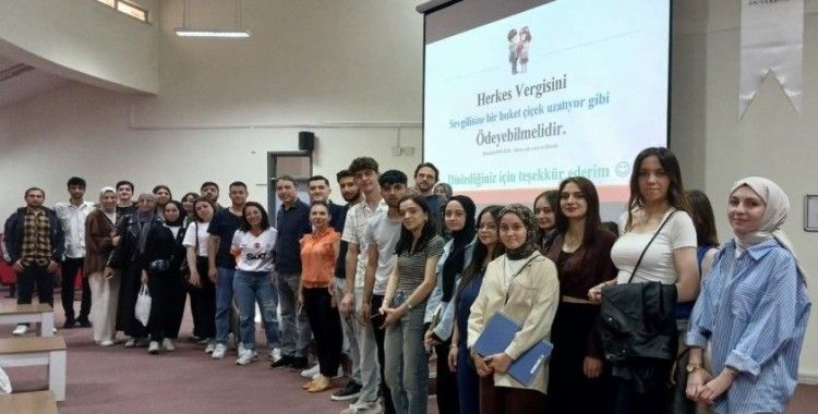 MYO’da ‘Vergi Bilinci’ semineri gerçekleşti