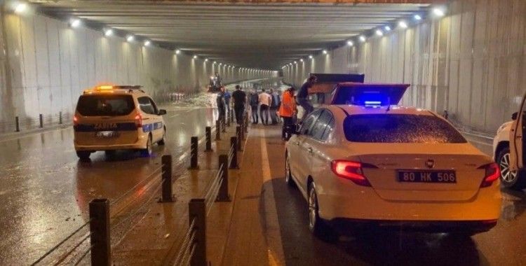 Osmaniye’de sağanak yağmur hayatı olumsuz etkiledi