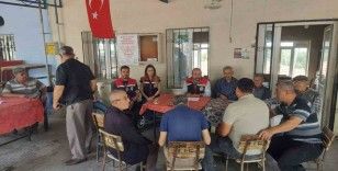 Pamuk ve zeytindeki zararlılarla mücadele yöntemi anlatıldı
