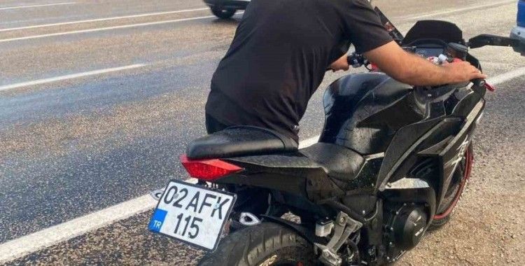 Gölbaşı’nda motosiklet devrildi: 1 yaralı
