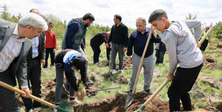 Talaslı çocuklar, Süleymanlı’da geleceğe umut fidanı dikti