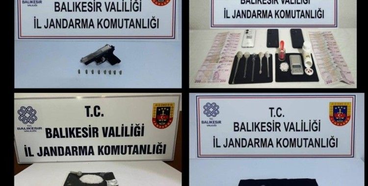 Balıkesir’de uyuşturucu operasyonu: 3 tutuklama