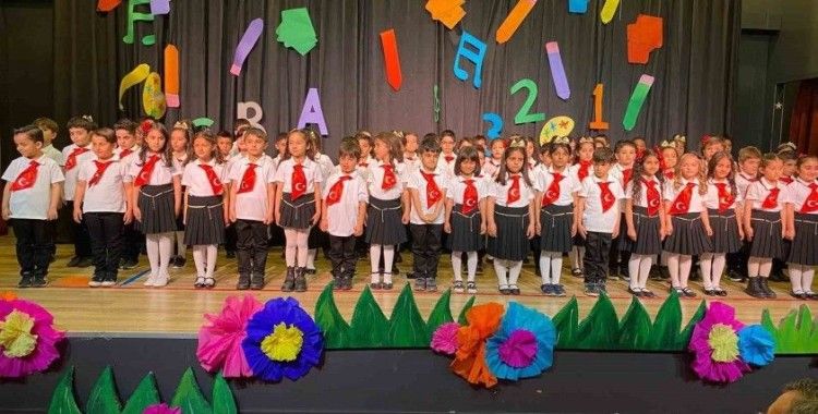 Doğa Koleji’nde 1. sınıflar için okuma bayramı ve yılsonu etkinliği düzenlendi