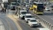 Bahçelievler’de beton mikseri devrildi: Basın Ekspres yan yol trafiğe kapandı
